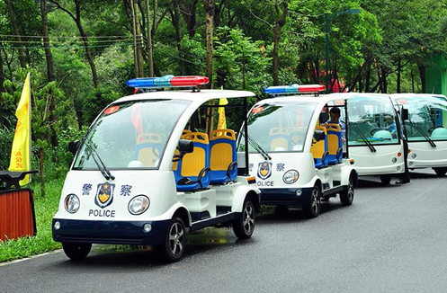 Small electric law enforcement patrol car, welcome to customize