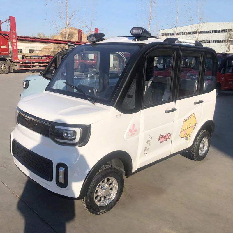 Small fully enclosed low speed electric vehicle