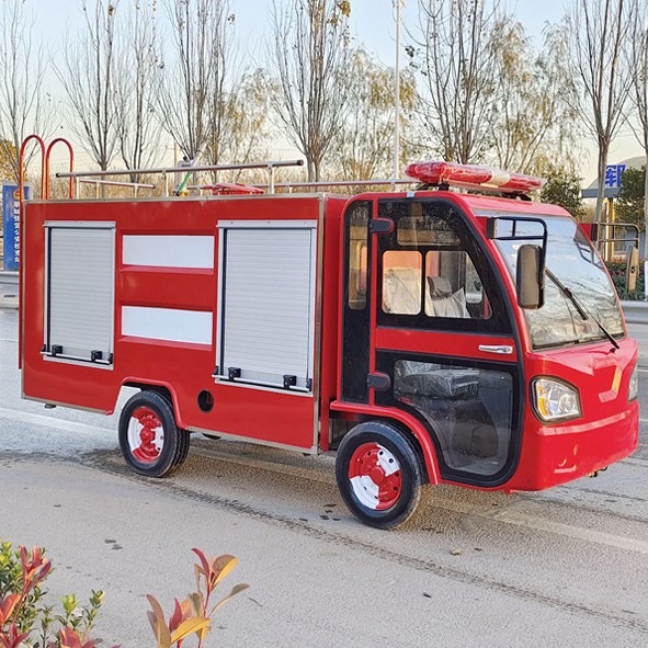 Water tank electric fire truck